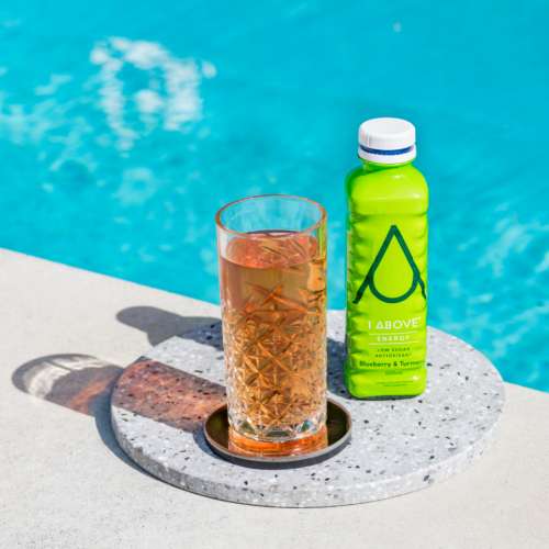 poolside summer drink branded refreshing