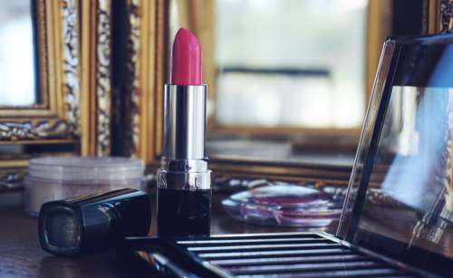 cosmetics make-up lipstick pink lipstick pink