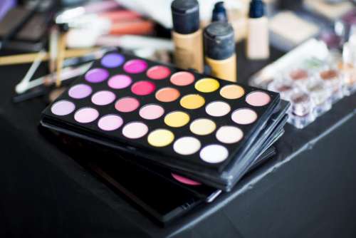 beauty makeup cosmetics palette colours