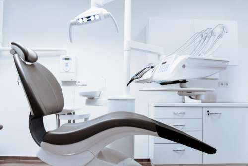 chair dentist dental clinic teeth