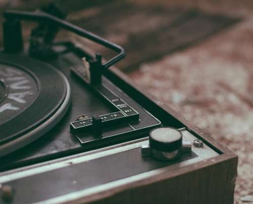 old rust vintage wood electronics