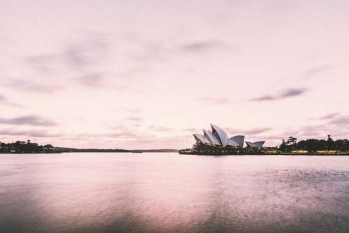 Sydney Opera House Australia sea water buildings