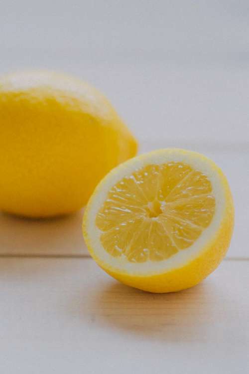 yellow lemons citrus fruits food