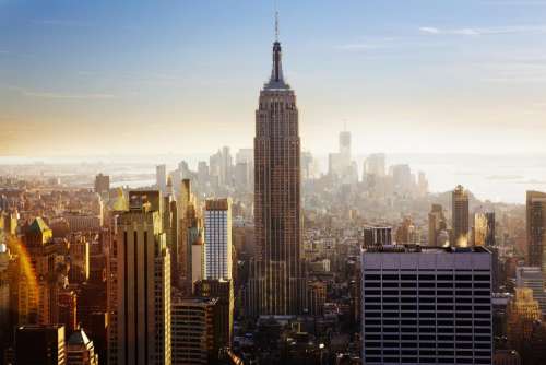 Empire state building buildings architecture high rises New York