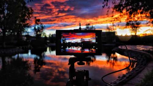 nature phone photography sunset sky