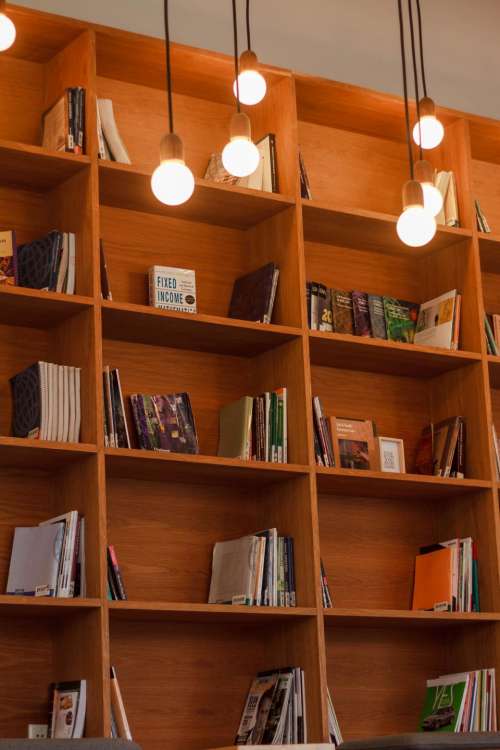 book shelf library school education