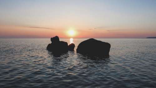 nature landscape sea beach ocean