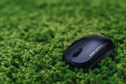 mouse business technology computer green