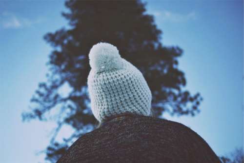 hat toque pom pom winter cold