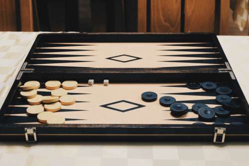 backgammon board game game play fun