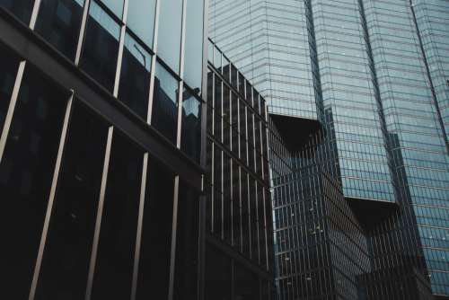 architecture building infrastructure dark glass