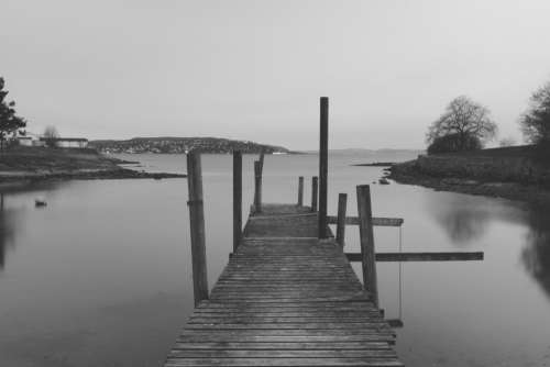 Bridge jetty pier dock water