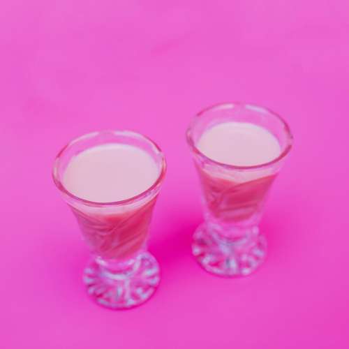 pink drinks shots alcohol liquor