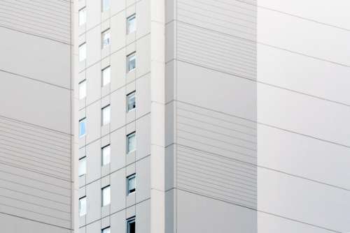 architecture white building infrastructure design