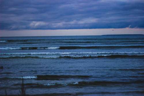 ocean sea water waves landscape