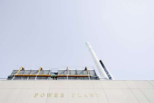 architecture building infrastructure industrial power plant