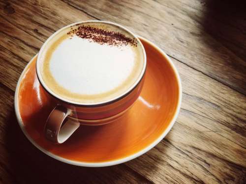 cappuccino froth coffee espresso drink