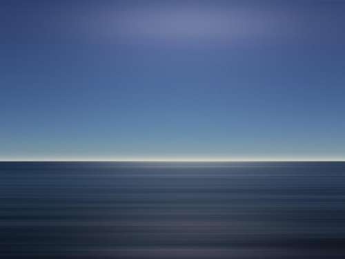 sea ocean blue water horizon