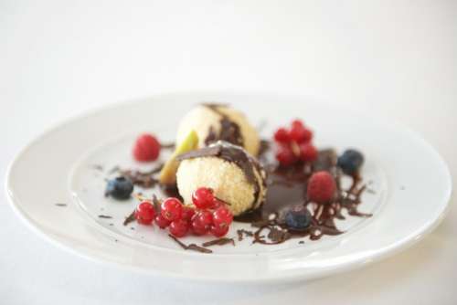 dessert food table toppings icecream