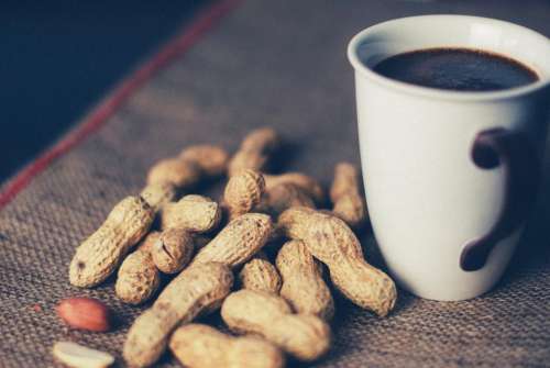 peanuts coffee cup mug food