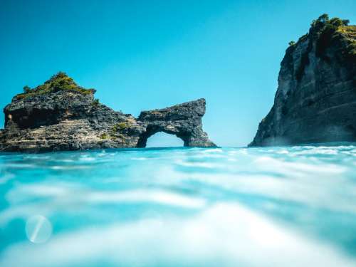 travel ocean cliff rock adventure