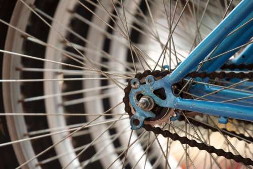 transportation bicycle wheels cogs gears