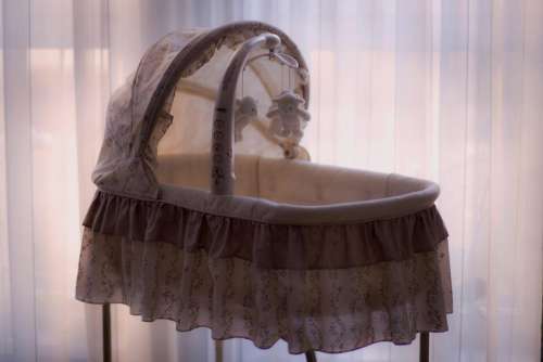 room curtain bassinet baby cradle