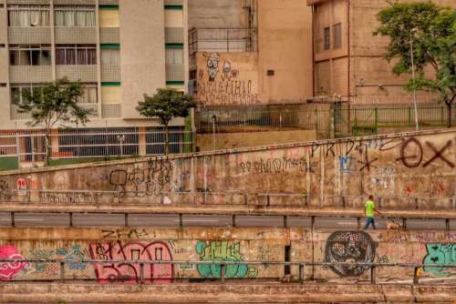 streets walls art graffiti colors
