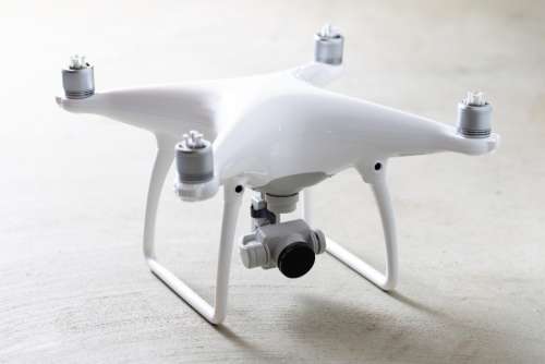 drone background close up aerial camera