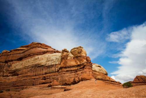 desert landscape sunny highland mountain