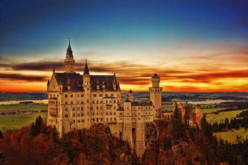 gothic castle germany travel tourism