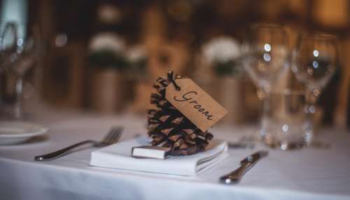 events wedding venue table spread