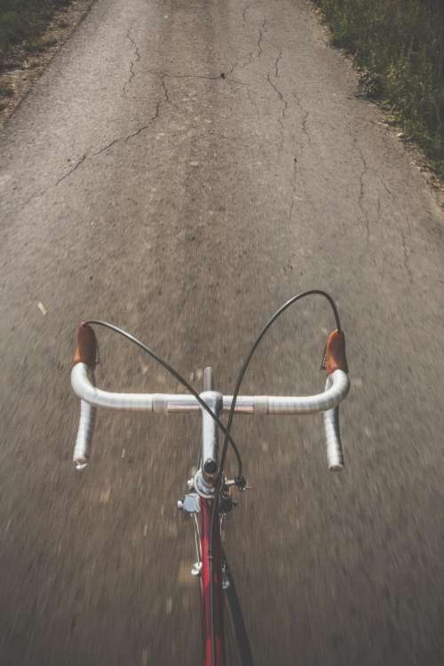 bike bicycle road pavement ground