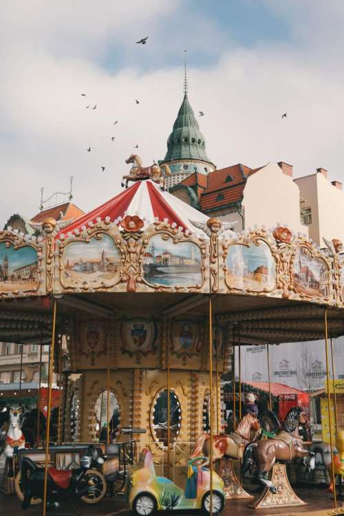 amusement park ride city entertainment