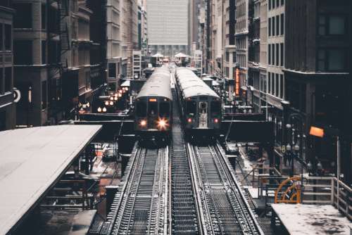 overground trains city travel transport