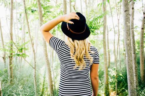 girl woman model fashion fedora