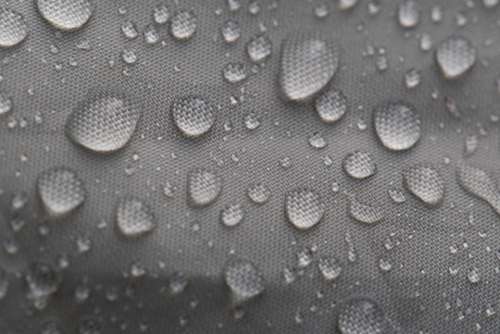 water droplets fabric macro texture