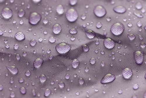 water droplets macro fabric wet