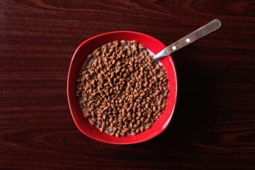 food breakfast cereal milk spoon