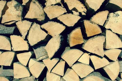 wood logs lumber texture
