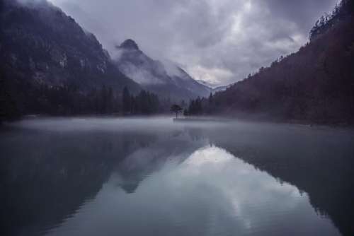 nature landscape lake river reflection