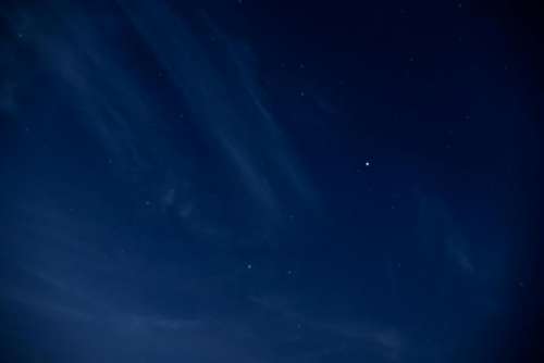 nature sky clouds night constellations