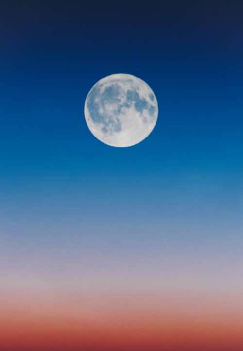 full moon dawn wallpaper hd high definition
