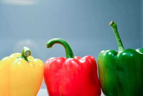 peppers vegetables food healthy yellow