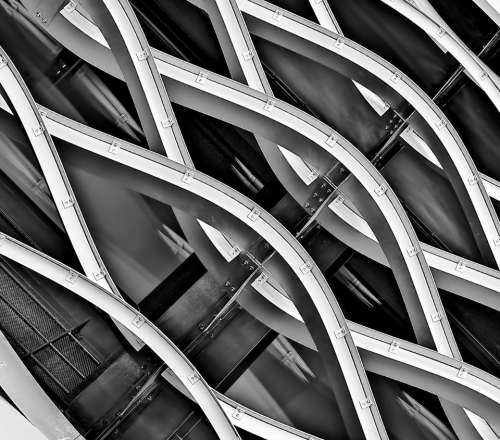 architecture building infrastructure steel metal