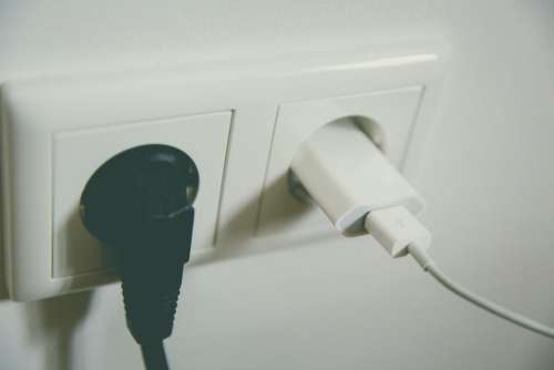 plugs sockets electricity wall cord