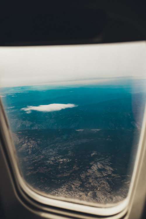 airplane window flying flight travel
