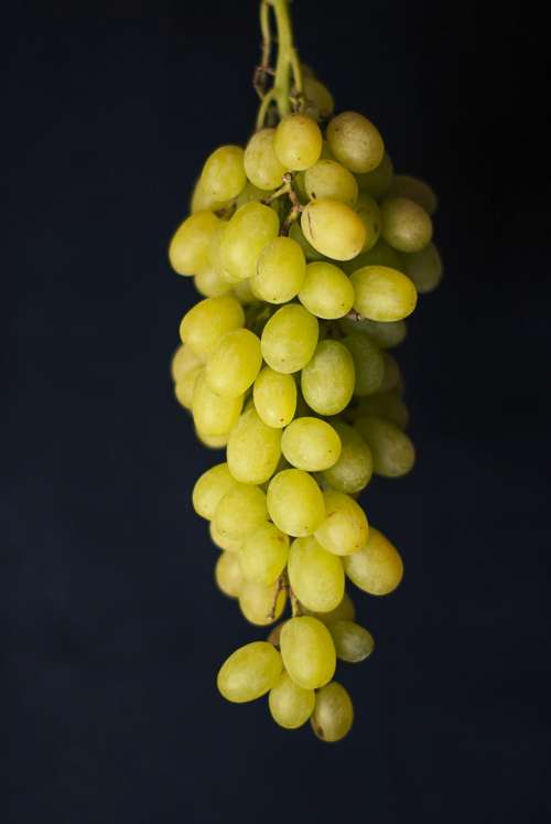green grapes fruits food healthy