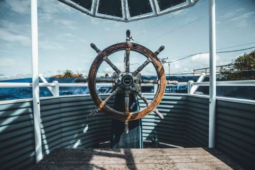 technology transportation steering wheel rudder yacht