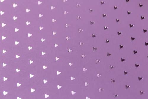 pink hearts texture macro close up